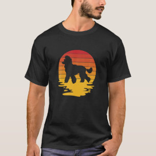 レトロプードルトイプードルプードルパピードッグ Tシャツ