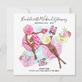 レトロプールガールズのバチェロレッテビーチウィークエンド セーブザデート (正面)