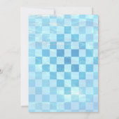 レトロプールパーティーバースデー招待状 招待状 (裏面)