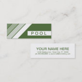 レトロプール スキニー名刺 (正面/裏面)