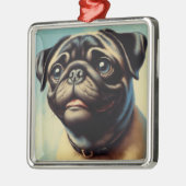 レトロプ絵画グ メタルオーナメント (左)