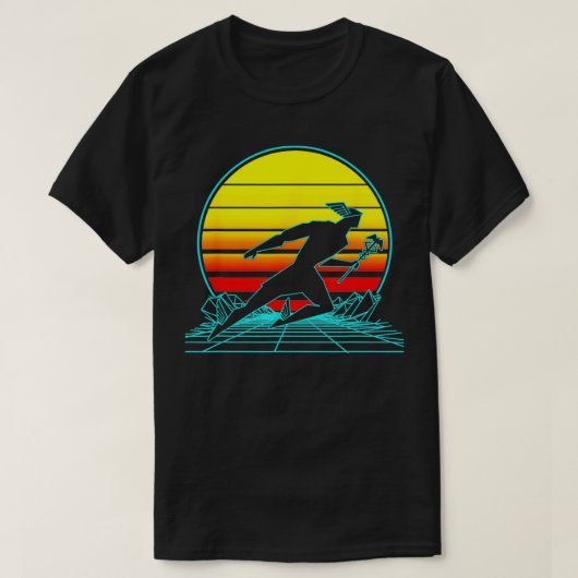 レトロヘルメスゴッド Tシャツ (デザイン正面)