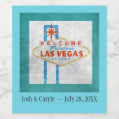 レトロベガスサイングランジスタイル ワインラベル (シングルラベル)