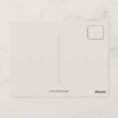 レトロベクトルアールヌーボーマガフランスのジンカバー ポストカード (裏面)