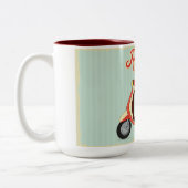 レトロベスパ ツートーンマグカップ (左)