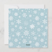 レトロベビートナカイ | カスタムフラットクリスマスカード シーズンカード (裏面)