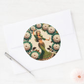 レトロベリーダンサー ラウンドシール (封筒)