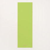 レトロベルフラワーマンダラスグリーンヨガマット ヨガマット (裏面)