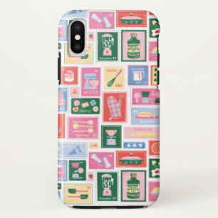 レトロベーカリー電話ケース iPhone XSケース