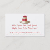 レトロベーカリー,ベーカー,パティシシェフ,エッグビーター 名刺 (裏面)