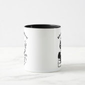 レトロベーキングユーモア50s妻ギフト マグカップ (中央)