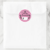 レトロベーキング用品のパンパーソナライズされた価格 ラウンドシール (バッグ)