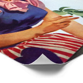 レトロベーコンバーベーク ポスター (角)