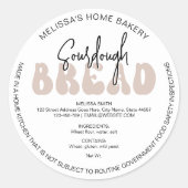 レトロベージュソードパンモダンコテージ法 ラウンドシール (正面)