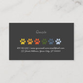 レトロペエレガントッツパウスプロフェッショナル 名刺 (裏面)