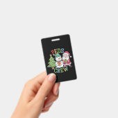 レトロペットクルークリスマス小児ナース看護 バッジ (手持ち)