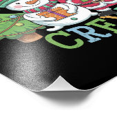 レトロペットクルークリスマス小児ナース看護 フォトプリント            (角)