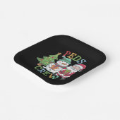 レトロペットクルークリスマス小児ナース看護 ペーパープレート (傾斜あり)