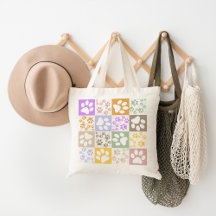 レトロペット市松模様にポー