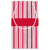 レトロペパーミントキャンディクリスマス抱き枕 スモールペーパーバッグ (裏面)