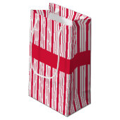 レトロペパーミントキャンディクリスマス抱き枕 スモールペーパーバッグ (裏面アングル)