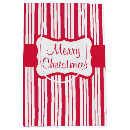 レトロペパーミントキャンディクリスマス抱き枕 スモールペーパーバッグ