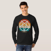 レトロペンタグラムデビル666 Tシャツ (正面フル)