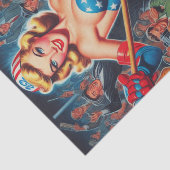 レトロホッケーピンアップ 薄葉紙 (詳細)