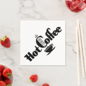 レトロホットコーヒー スタンダードカクテルナプキン (インサイチュ)