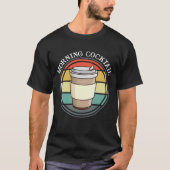 レトロホットドリンクへ Tシャツ (正面)