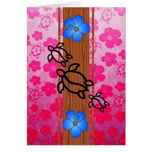 レトロホヌサーフボード (正面)