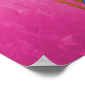 レトロホヌサーフボード ポスター (角)