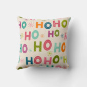 レトロホホホホクリスマスホームデコール装飾用クッション クッション (裏面)