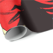 レトロホラーヴァンパイア漫画 ラッピングペーパー (ロールコーナー)