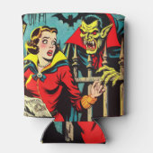 レトロホラーヴァンパイア漫画 缶クーラー (裏面)