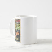 レトロホラー映画Sモンスタースハロウィーン コーヒーマグカップ (正面左)