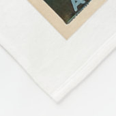 レトロホラー映画Sモンスタースハロウィーン フリースブランケット (角)