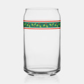 レトロホリインスパイアー縁どフェスティバルクリスマス ガラス缶 (右)