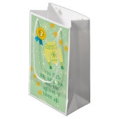 レトロホリデイインアグリーなセータークリスマスパーティー スモールペーパーバッグ (正面アングル)