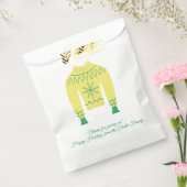 レトロホリデイインアグリーなセータークリスマスパーティー フェイバーバッグ (封をした状態)