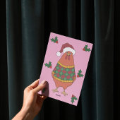 レトロホリデイインアグリーなセータークリスマスパーティー ワインラベル