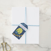 レトロホリデーインアグリーなクリスマスセーターラベル ギフトタグ (より糸付き)