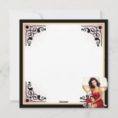 レトロホリデーストレスリリーバピンナップ シーズンカード (裏面)