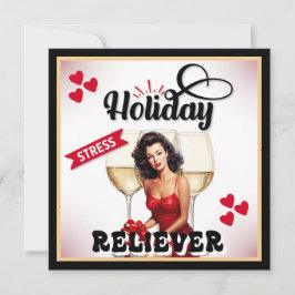 レトロホリデーストレスリリーバー ピンアップ シーズンカード