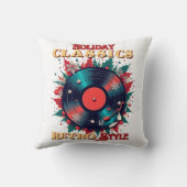 レトロホリデービニル魔法 クッション (裏面)