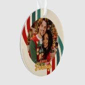 レトロホリデーフレンドファミリー オーナメント (正面)