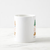 レトロホリーすてきビーブスクリスマスマグ コーヒーマグカップ (中央)
