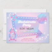 レトロホロディスコバチェロレッテ 招待状 (正面)