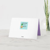 レトロホームフォーザホリデーズクリスマスカード シーズンカード (裏面)