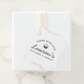 レトロホームモダンベーカリーロゴとビジネス情報 フェイバータグ (インサイチュ)